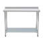 Stainless Steel Work Table With Shelves -  48x24 Inch