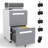 2-Drawer Mobile File Cabinet With Lock, All-Steel Metal Storage Cabinet On 360° Wheels, For Home Office & Commercial Use, Fully Assembled, Holds A4/Letter/Legal Files, 110lbs/Drawer Capacity