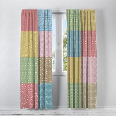 Semi Sheer Curtain Pair