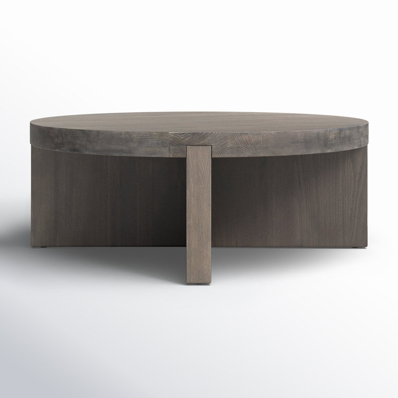 Solid Wood Coffee Table, Gray