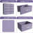 Sorbus Dresser with 8 Drawers with Steel Frame, Wood Top, and Fabric Bins-247942710
