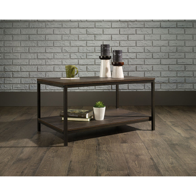 Table basse Qualik, Brun foncé