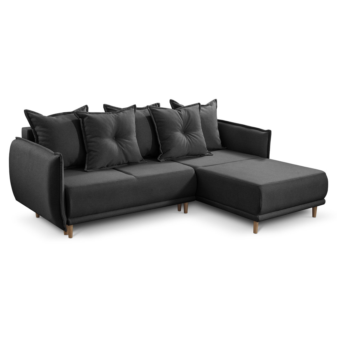 Ecksofa Afonso mit Bettfunktion