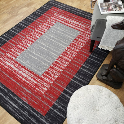 Zlatkus Striped Indoor Rug