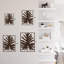 Chêne feuille minimaliste moderne abstrait sculpture décorative murale décoration murale-124838576-124838579