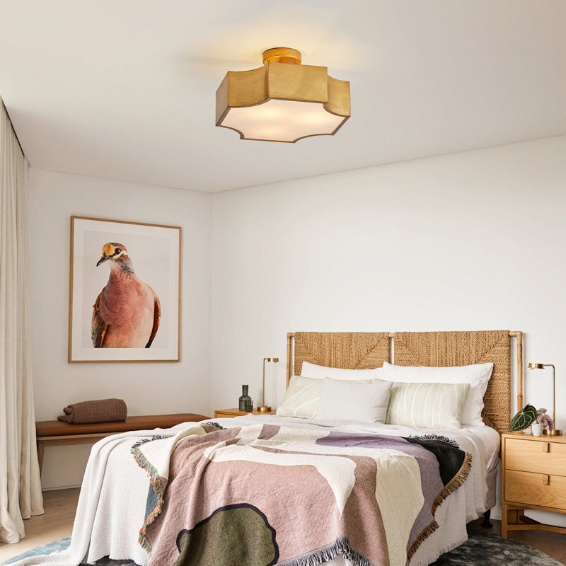 Brondby Semi Flush Mount