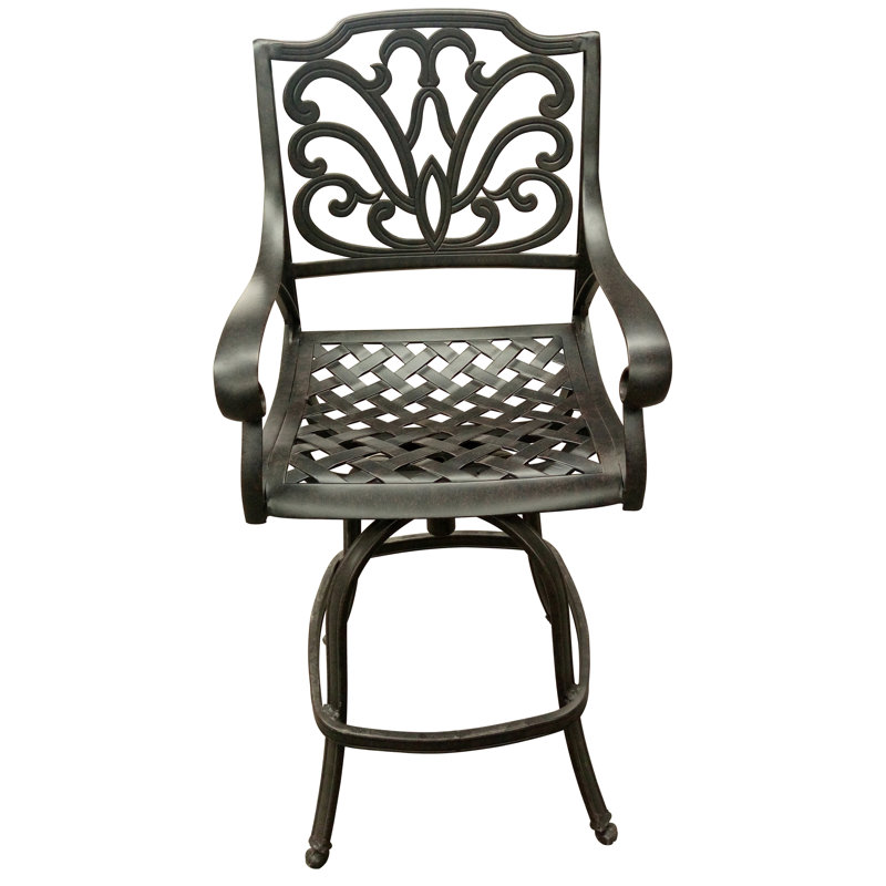 Racette Aluminum Outdoor Stool