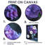 Mauve hortensia ferme charme II - impression d'art mural hortensia-596998770-596998771