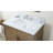 37'' Single Bathroom Vanity with Stone Top