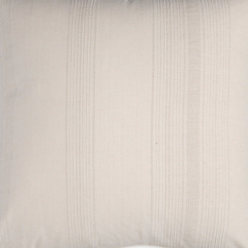 Cotton Throw Pillow, Light Gray