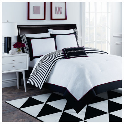 Modern & Contemporary Cotton Geometric Shapes Comforter