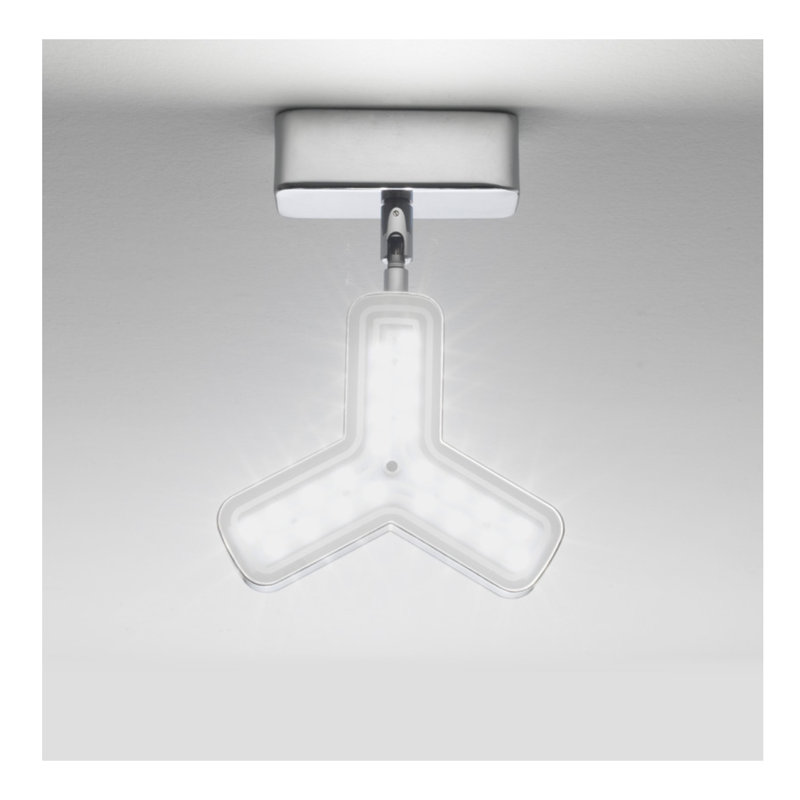 Dayton LED Spotlight, Polished chrome