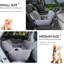 Small Dog Car Seat - Portable and Safe Car Bed with Seatbelt and Medium Dog Storage Pocket-1013455797