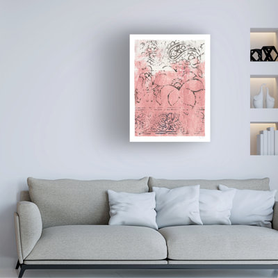 Art mural sur toile rose bolologien, Piper Rhue Wanderer II