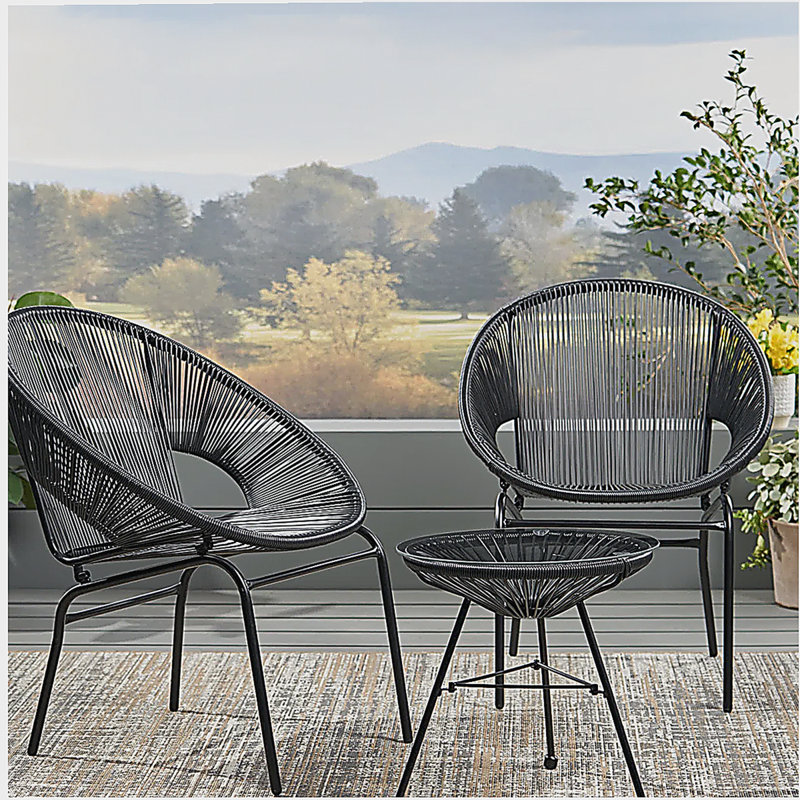 3 Piece Rattan Seating Group