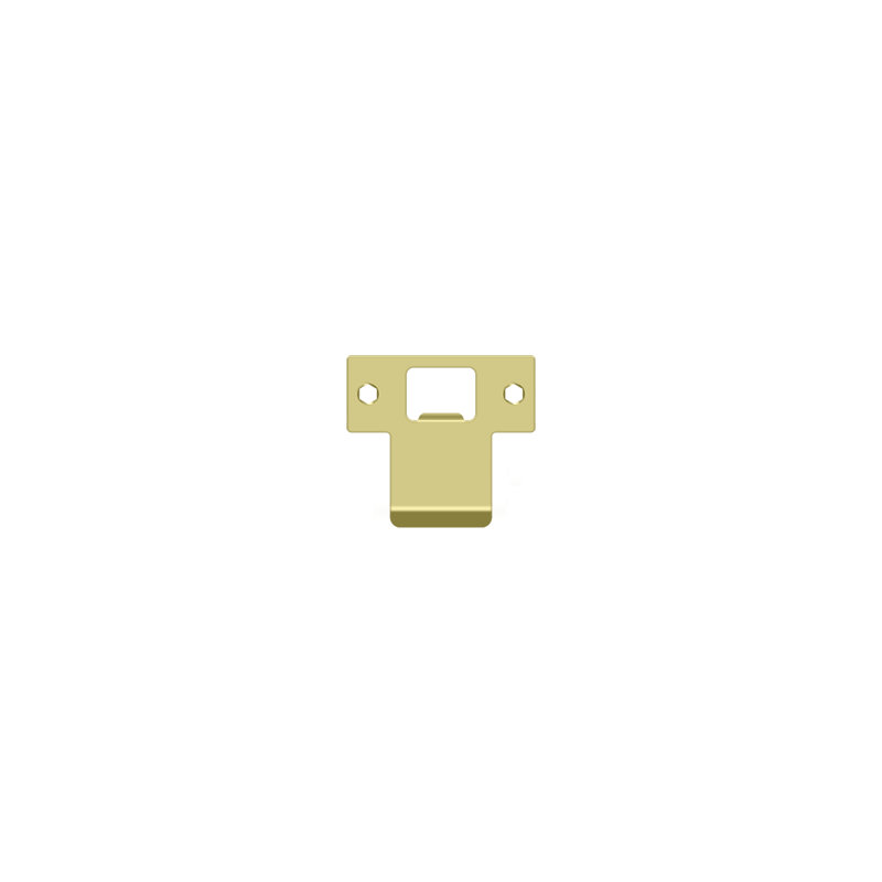 Deltana TSPE250U15 Extended T-Strike 2-3/4" x 2-1/2" in Brushed Nickel, Polished Brass