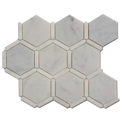 MOSAIQUE 3 "HONEYCOMB AVEC CADRE
