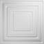 Panneau mural blanc 19,625 "H x 19,625"