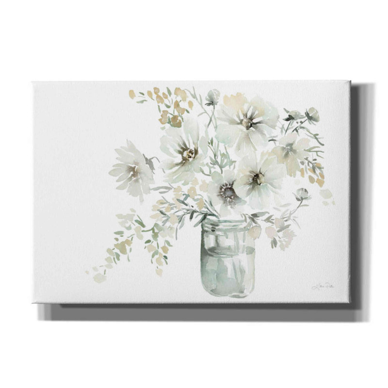 «Sunrise Bouquet» par Katrina Pete, estampe numérique sur toile, H 18 po x l 18 po x P 0,75 po