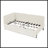 Twin Size Upholstered Platform Bed