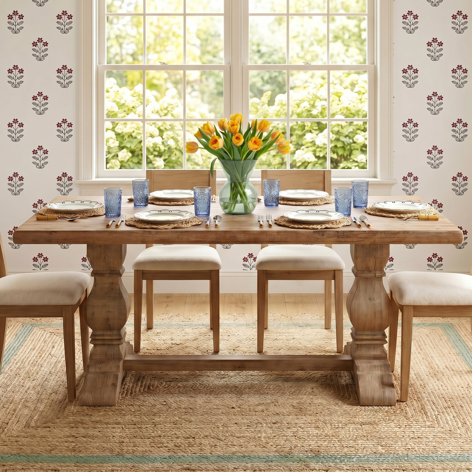 Lyons Dining Table, 36" W x 72" L