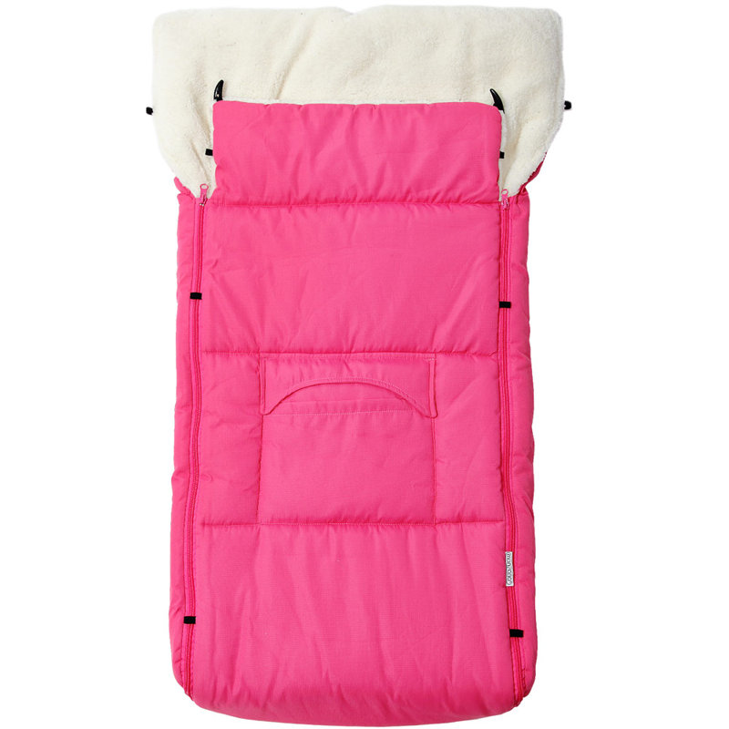 Bayviewpark Polyester Baby Sleeping Bag, Pink/White
