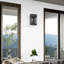 Lanterne murale d'extérieur moyenne en laiton 2 lumières avec verre transparent 2 lumières-815990577