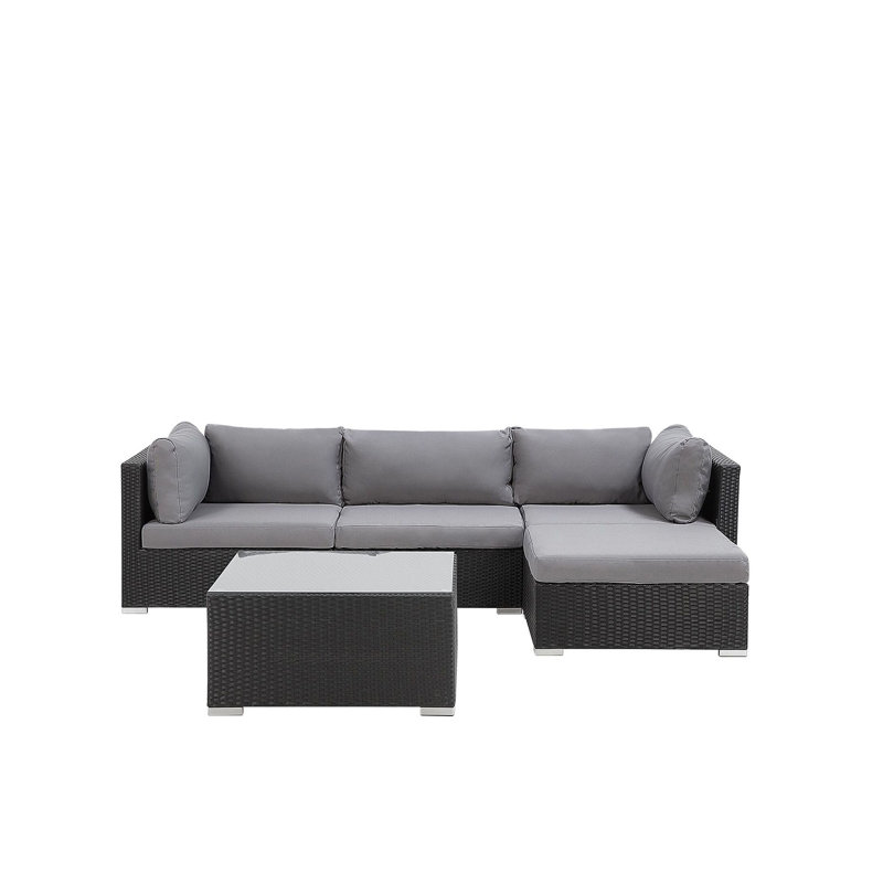 Abbygale 4 Seater Rattan Sofa Set