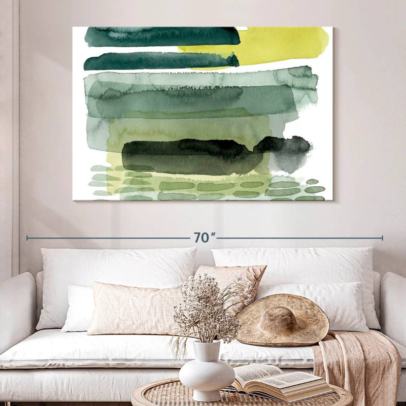 Avery Verdant Stratum I, 34" H x 51" W
