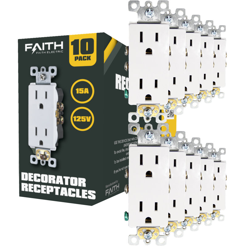 15 Tamper Resistant Decorator Outlet