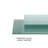 Molly 60" W X 32" D X 76" H Frameless Shower Door Rectangular Shower Kit In Chrome With Rain Drop Glass Finish-123408439