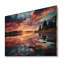 Horizon Sunset By The Lake I - lac sur bois-554818990