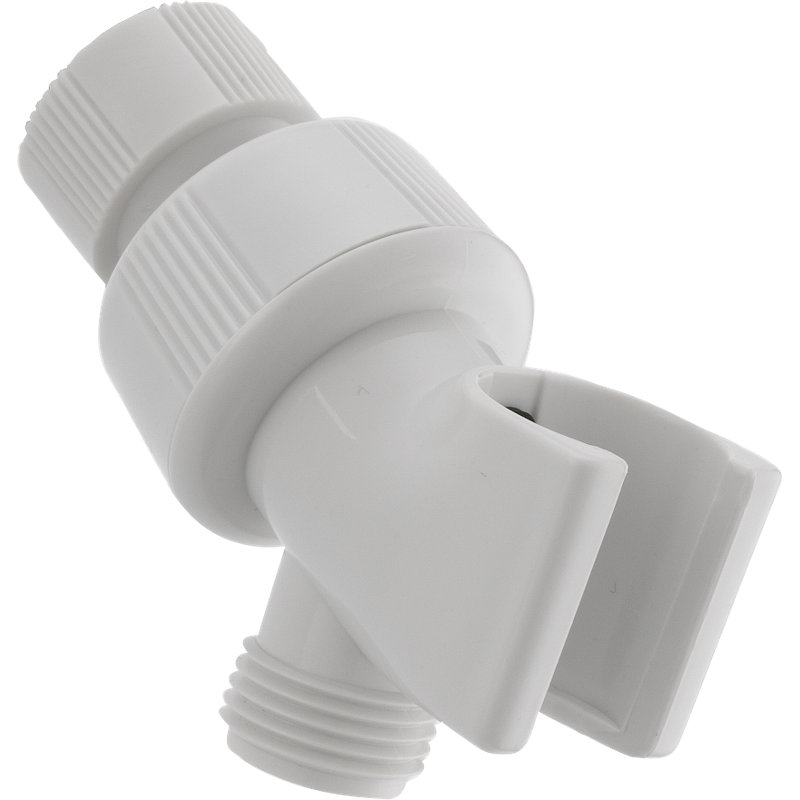 Support de bras de douche U3401-PC, Blanc