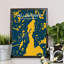 Yellowknife City Map - No Frame Print-1663721645