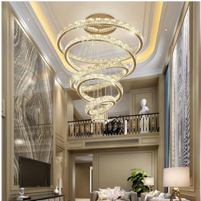 Randall 18-Light Crystal LED Chandelier
