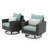 Sameko Amali 4 Piece Rattan Sofa Seating Group With Sunbrella Cushion Covers-31968855-31968857