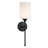 Anntoinette Wall Sconce Lighting, Vintage 1 Light Bathroom Sconce Vanity Light With Fabric Shade-454747969