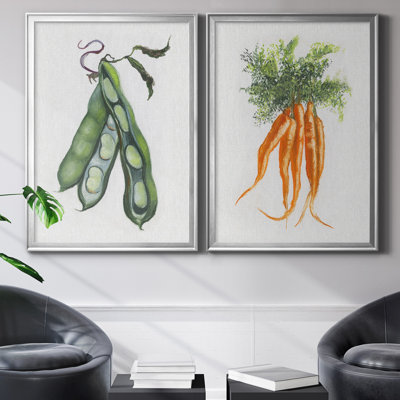 " Garden Fresh Peas " 2 - Pieces