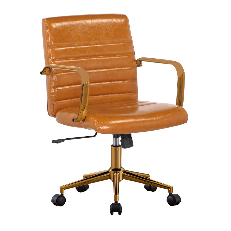 Chaise de travail Colson, Brun, 15.75