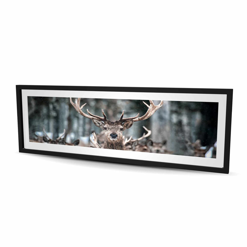 Cerf - cerf brun avec motif mat pour la décoration intérieure