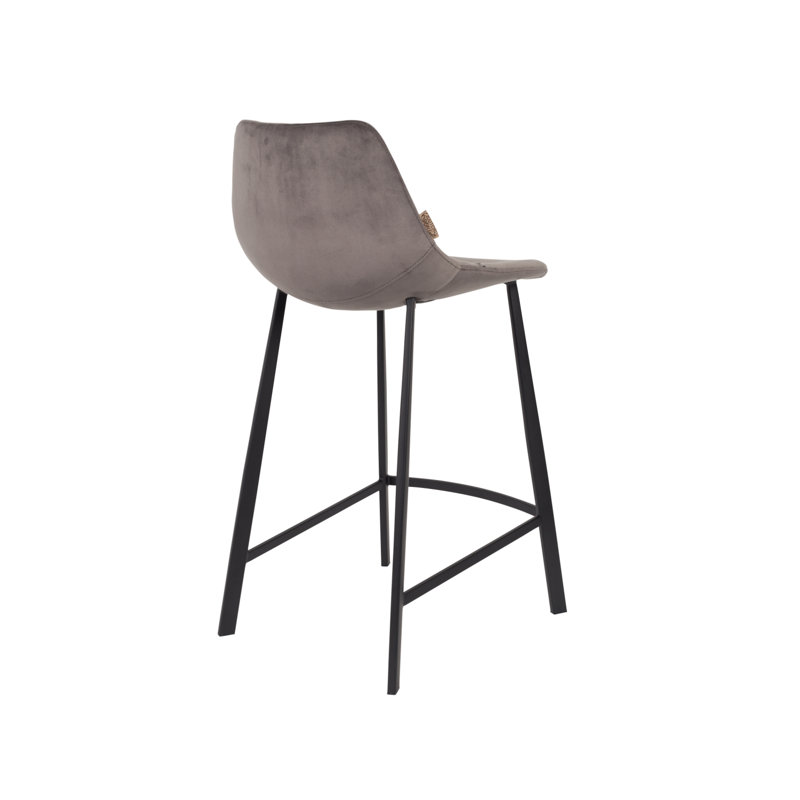 Franky Counter Stools, Counter Stool (26” Seat Height), Gray