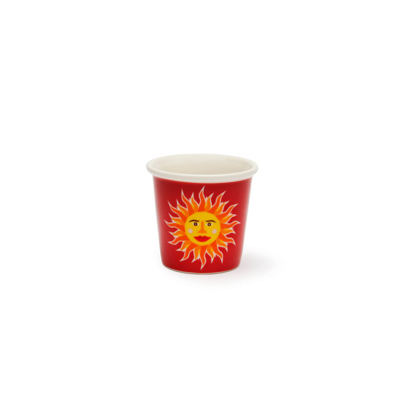 Excelsa set of 6 cups Sicilian Rhapsody porcelain 9 cl