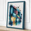 Dusk in Tokyo Japandi - Wrapped Canvas-1432695313-1432695311