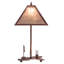 Rustic Lodge Table Lamp