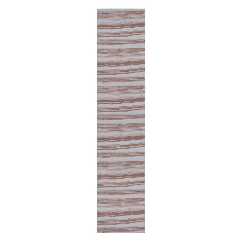 Harshi Chenille Striped Indoor Rug, Runner 2'9" x 12'