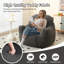 41.4"W Bean Bag Sofa For Adults, Soft Teddy Fabric Bean Bag Chair-530482290