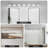1-Chrome rectangular LED dimmable Vanity Light