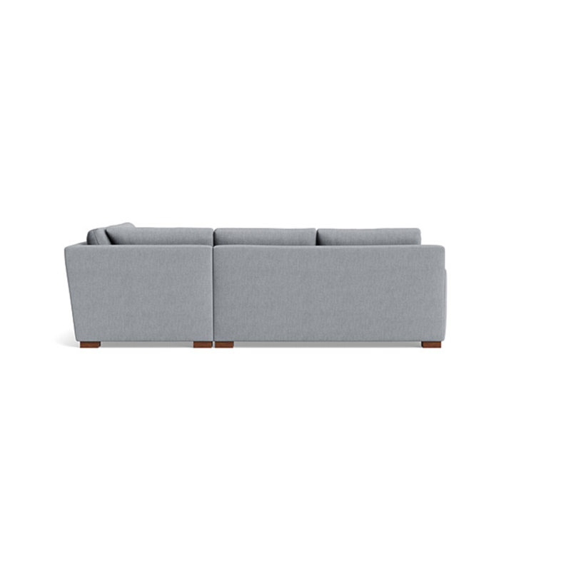Catalina Sectional, Performance Weave - Zinc, Right Hand Facing