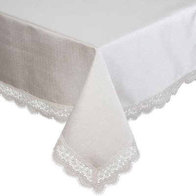 Julie Tablecloth 80X80 Cm Cream