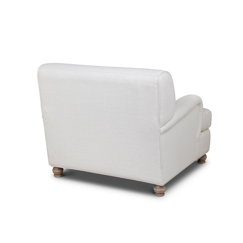 Kenwood Occasional Chair, Mocha, Ivory